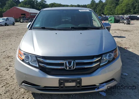 2015 Honda Odyssey Exl z USA, uszkodzony, nr VIN 5FNRL5H69FB114982